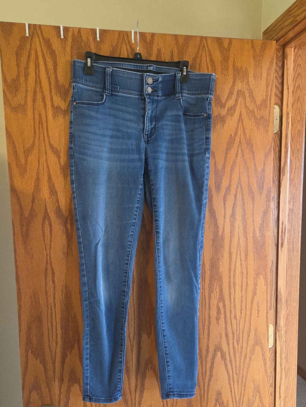 Nine West Medium Blue Skinny Jeans